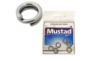 Mustad SS SPLIT RINGS #10 30 KG 6 Pieces