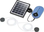 YaSao Solar Oxygen Pump, 1.5W Solar Oxygen Pump Fish Tank Oxygenator Aquarium Oxygen Aerator Pond Aerator Air Pump Fishing Aerator Aquarium Airpump with Aquarium Oxygen Pipe Air Bubble Stone