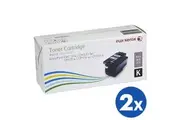 2 x Original Fuji Xerox Docuprint CM115 CP115 CP116 CM225 CP225 Black High Yield Toner Cartridge (CT202264)