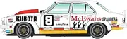 Scalextric C3758 Holden A9X Torana Jack Brabham Slot Car (1:32 Scale)