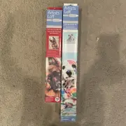 Lot Of 2 Dog Paint By Numbers Kits