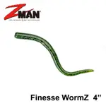 【獵漁人】美國製 ZMAN FINESSE WORMZ 4吋浮水棒蟲 極度耐咬