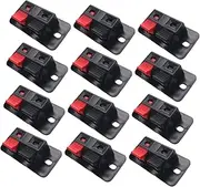 ETHZZLE 2-Way Loudspeaker Box Screw Cup Connectors 30pcs Sound Equipment Connector Easy Identification Two Colors for Speaker Cabinet