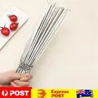 20pcs BBQ Skewers Portable Flat Barbecue Skewer Reusable BBQ Grill Accessories