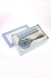 BLUE BABY BRUSH AND COMB SET, GREAT BABY / CHRISTENING GIFT