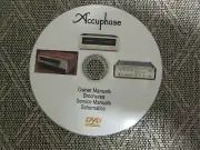 Accuphase brochures, service manuals, owners manuals and schematics on 1 DVD