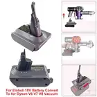 For Milwaukee Makita Ryobi Bosch Adapter 18V Battery Convert To Dyson V6 V7 V8