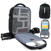 Camera Bag Professional DSLR SLR Mirrorless Camera Backpack 14 Medium Black