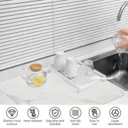 3 Pcs Dish Drying Mat Diatomaceous Earth Dish Drying Pad Super Absorbent beWbA¤