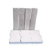 4 pumice stone toilet and eraser sponges