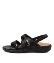 New Ziera Bizzy W Black Stingray Leather Womens Shoes Casual