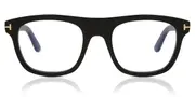 Tom Ford FT5939-B Blue-Light Block 001 Men's Glasses Black Size 52 - Private Health Rebate - Blue Light Block Available