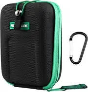 Range Finder Pouch | Wear-Resistant Rangefinder Hard Case,Eva Bag with Carabiner Belt Clip, Waterproof Range Finder Storage Box for Most Rangefinders
