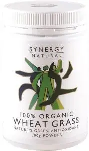 SYNERGY NATURAL Organic Wheat Grass Powder 500g