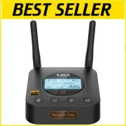 Long Range Bluetooth 5.1 Audio Adapter with aptX HD & Volume Control LCD Display