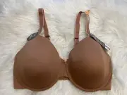 Bali 38DD Bra Passion For Comfort Light Lift DF0082 Cinnamon Butter brown new