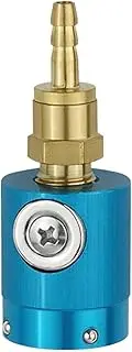 Folpus Butane Regulator Professional,Sturdy,Replacement,Spare Parts Multifunctional Copper Butane Accessories for Gas Grill Burner, Quick Connector, 64x5 mm