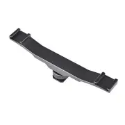Aluminum Alloy Dual Cold Shoe Mount Adapter Extension Bar Rod Camera Bracket