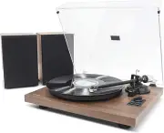 MB-PT-28 Bluetooth Hi-Fi Vinyl Turntable Record Player with 36W Bookshelf Speake