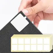 120 Pack Pyramid Double Sided Tape Squares for Acoustic Foam Sheets, Heavy Du...