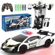 Dolanus Remote Control Car - Transform Police RC Cars, Robot Toys for Ages 5-...