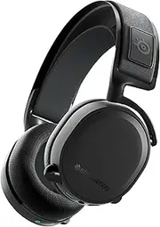 SteelSeries Arctis 7+ Wireless USB-C Gaming Headset for PC, Mac, PlayStation & Nintendo Switch - Lossless 2.4 GHz - 30 Hour Battery Life - 7.1 Surround Spatial Audio