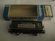 Marklin H0 4415-85090 SNCB NMBS MOCCONA Douwe Egberts Box Car in OBX LNIB