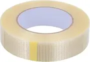CATIEBYE Strong Mesh Adhesive Tape Heavy Duty Self Adhesive Bundling Tape Transparent for Reliable Packaging and Construction Applications