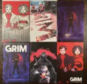 GRIM #4 SET OF 6 1:25,10 FOC VARIANT FRISON DI MEO BEEM FOIL BOOM! COMIC BOOK BA
