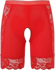 [GRRKDFQ] Women's Erotic Costumes Crotchless Underwear Lace Open Crotch Underpants