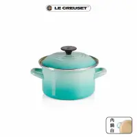 在飛比找momo購物網優惠-【Le Creuset】琺瑯便利湯鍋20cm(薄荷綠)