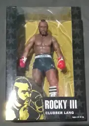 NECA Rocky III CLUBBER LANG Figure 40th Anniversary Series 1 Reel Toys NEW