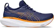 [ASICS] Men's Gel-Nimbus 25 Sneaker, Black, Athletic Shoe, Running Sneaker, Open Toe, Low-Heel, Maximum Cushioning