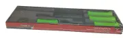 Snap on Tools NEW SPBS704AG 4 Piece GREEN 8, 12, 18 & 24" Striking Prybar Set
