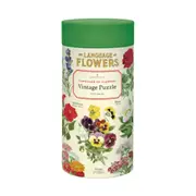 Cavallini & Co Language of Flowers 1000 Pc Vintage Puzzle