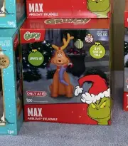 Dr. Seuss’ MAX Christmas Inflatable