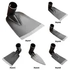 Hoe Black Garden Hoe Forging Weeding Hoe Household Outdoor Farming Tools Hot