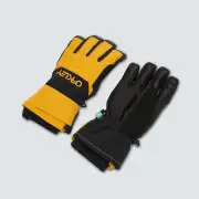 [FOS901034-9MB] MENS OAKLEY B1B GLOVE - AMBER YELLOW/BLACKOUT