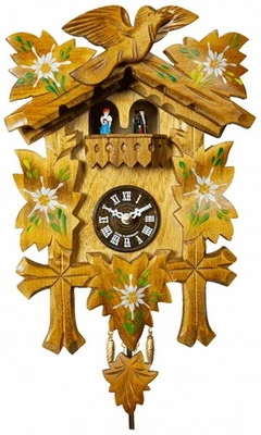 Black Forest Clock, turning dancers TU 268 PQ NEW