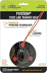 MaxPower 3317233 PivoTrim Universal Replacement Head, 3 x 3 (.080 - .095 in) fits line Sizes, Multicolor