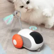 Smart Remote-Controlled Cat Toy: USB Rechargeable, Self-Moving Chasing Fun for I