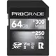 [4美國直購] ProGrade 64GB Digital SDXC UHS-II V90 300R Memory Card