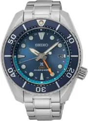 Seiko Men's Prospex GMT Solar sumo Blue Dial Diver’s Watch SFK001