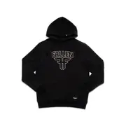 Fallen Footwear Men Insignia Hoodie Jumper Regular Fit Black/White