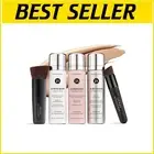 MagicMinerals 5pc AirBrush Foundation Set - Flawless Coverage for Radiant Skin