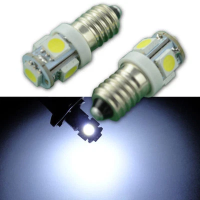 4x E10 LED BULBS 12V MG MGB MGC MIDGET TR TR6 CLASSIC CAR LED INSTRUMENT UPGRADE