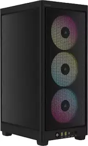 Icue 2000D RGB AIRFLOW Mini-Itx PC Case - Mini-Itx Form-Factor - Steel Mesh Pane