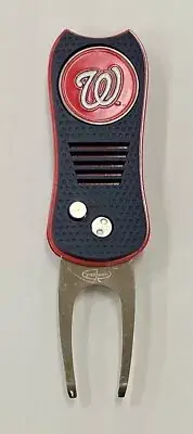 MLB Washington Nationals Switchblade Golf Divot Tool - Blue/Red