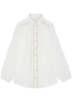 Zimmermann Junie Ramie Blouse - Ivory - 1 (UK 10 / S) 1 (UK 10 / S)