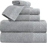 JSEIAJB Border Bath Towel Towel Set Textured Accents